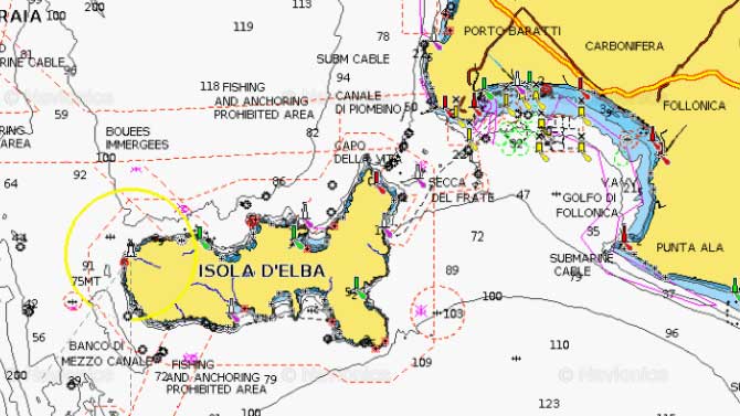 Isola D'Elba - itinerario 1